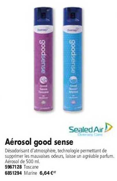 aérosol good sense