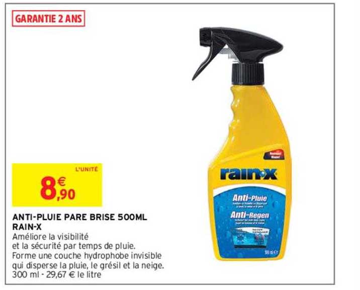 anti-pluie pare brise rain-x