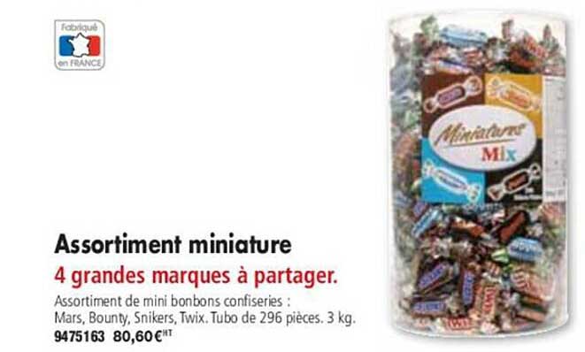 assortiment miniature