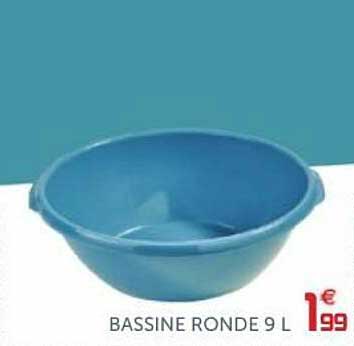 Bassine Ronde 9 L