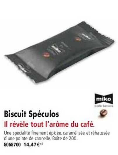 Biscuit Spéculos Miko