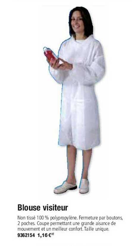 blouse visiteur