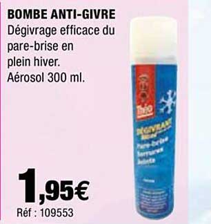 bombe anti-givre