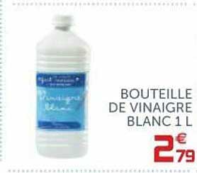 Bouteille De Vinaigre Blanc