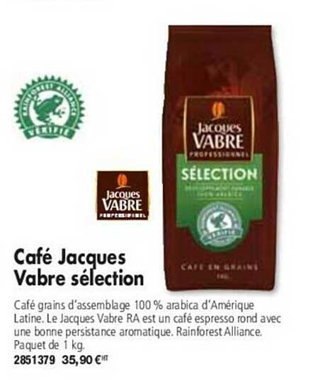 café jacques vabre sélection
