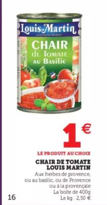 chair de tomate louis martin