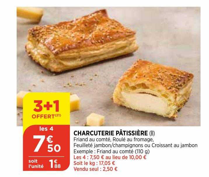 charcuterie pâtissière