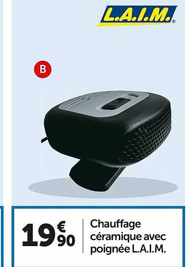 chauffage céramique avec poignée laim