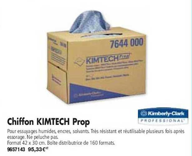 chiffon kimtech prop kimberly-clark