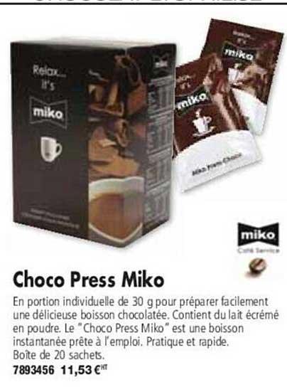 choco press miko