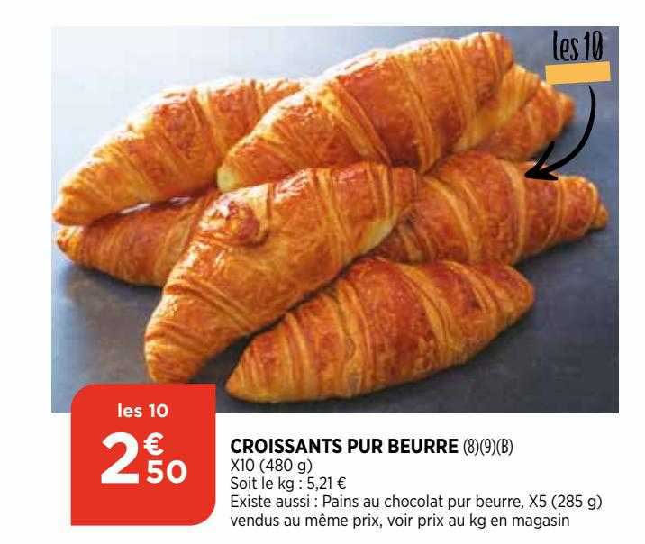 Croissants Pur Beurre