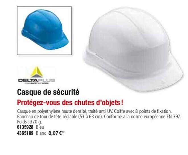 deltaplus casque de sécurité