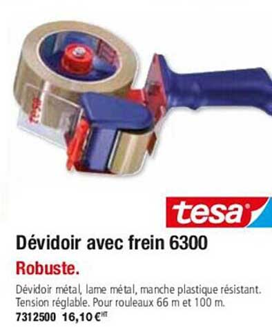 Dévidoir Avec Frein 6300 Tesa