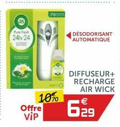 Diffuseur+ Recharge Air Wick