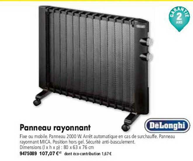 Dolonghi Panneau Rayonnant