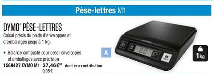 dymo pèse-lettres