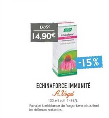 echinaforce immunité a.vogel