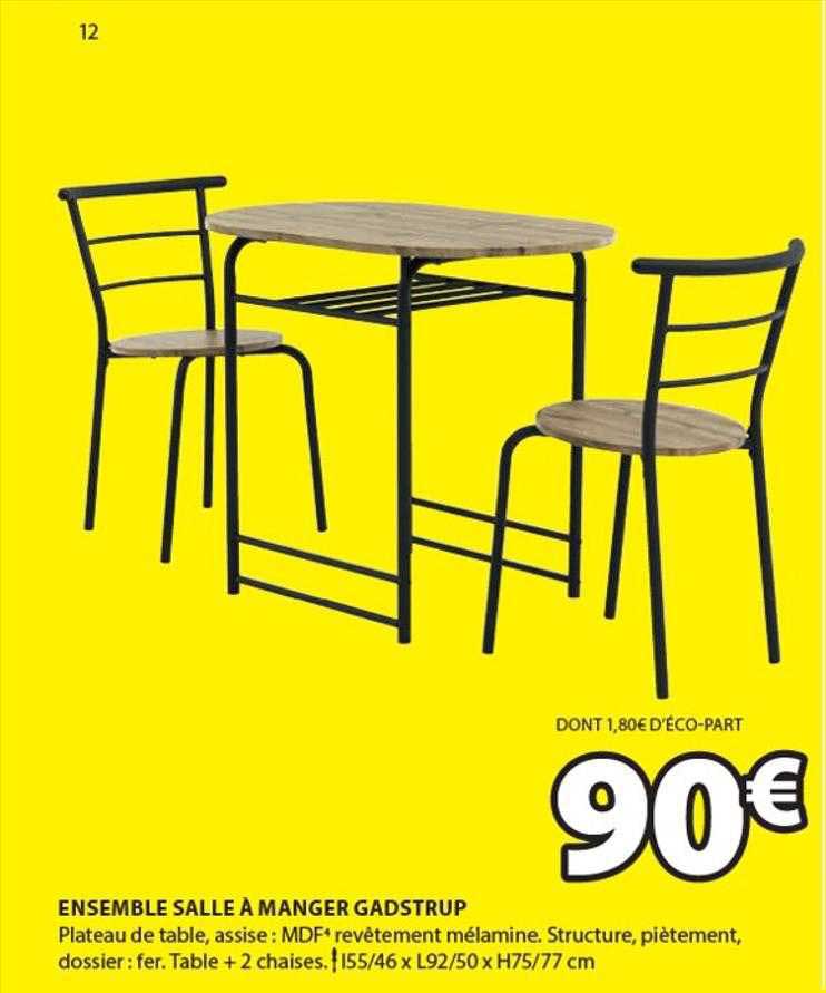 ensemble salle a manger gadstrup