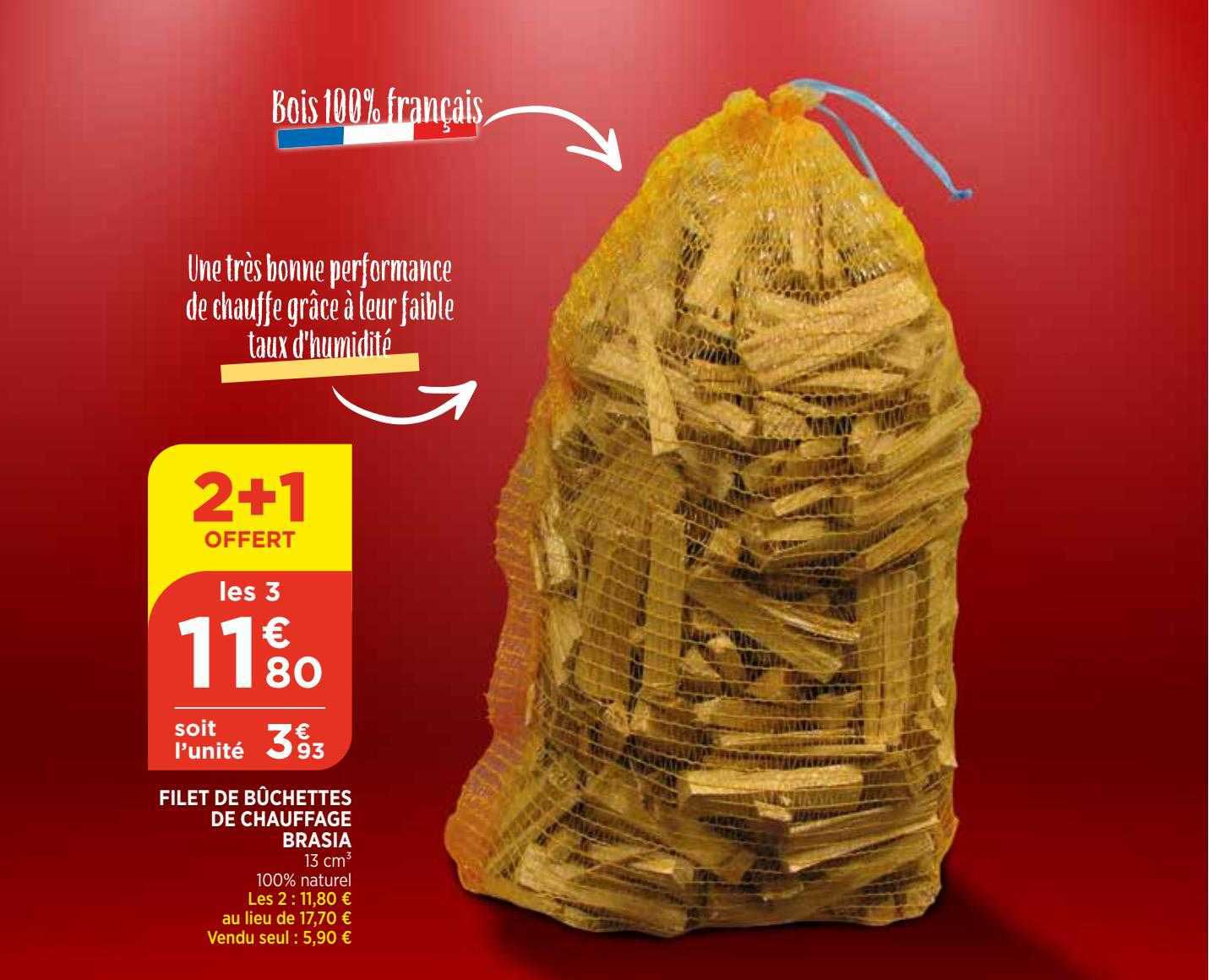 Filet De Bûchettes De Chauffage Brasia