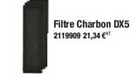 Filtre Charbon Dx5