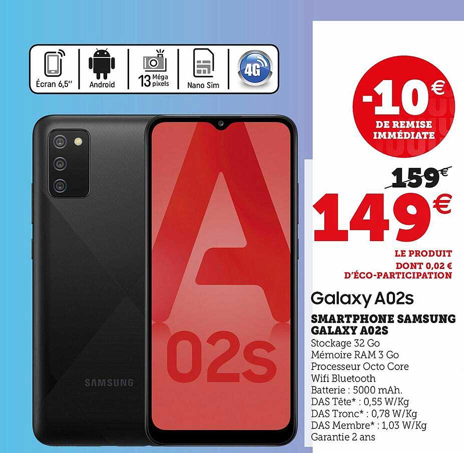 galaxy a02s smartphone samsung galaxy a02s