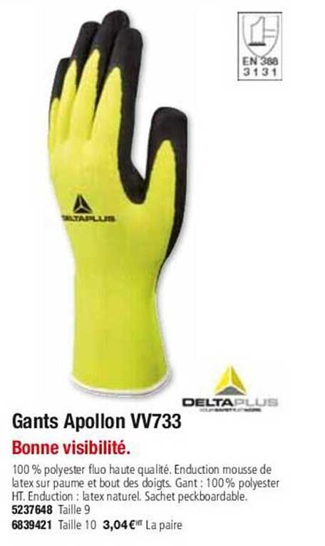 gants apollon vv733 deltaplus