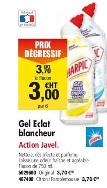 Gel Eclat Blancheur Harpic
