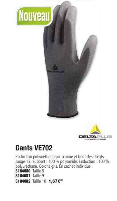 Gants Ve702 Deltaplus