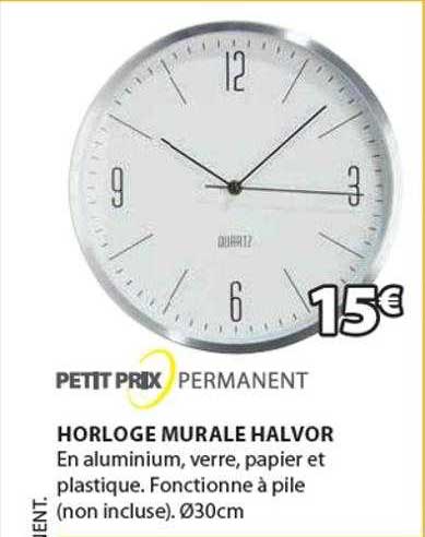 Horloge Murale Halvor