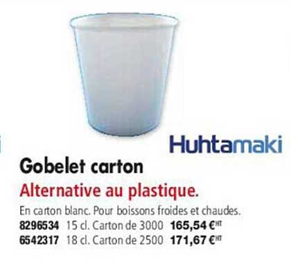Huhtamaki Gobelet Carton
