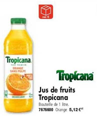 Jus De Fruits Tropicana Tropicana