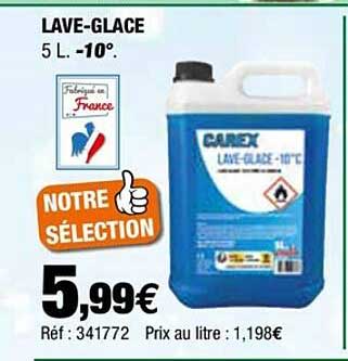 lave-glace -10°