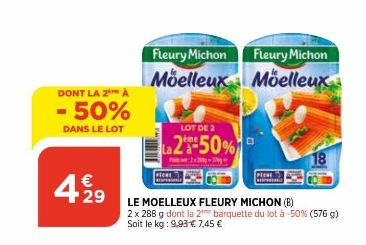 le moelleux fleury michon