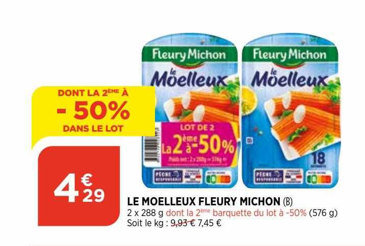 le moelleux fleury michon