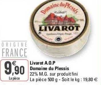 livarot a.o.p. domaine du plessis