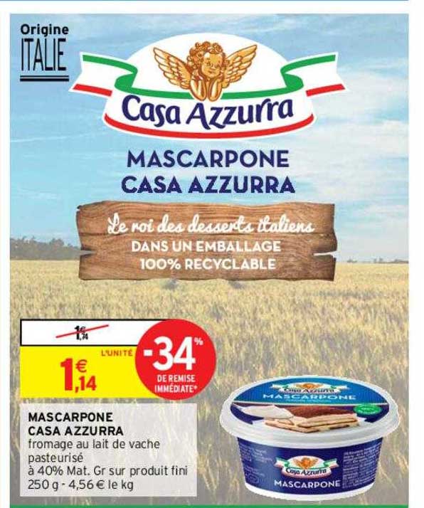 mascarpone casa azzurra