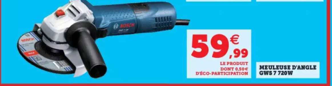 meuleuse d'angle gws 7 720w