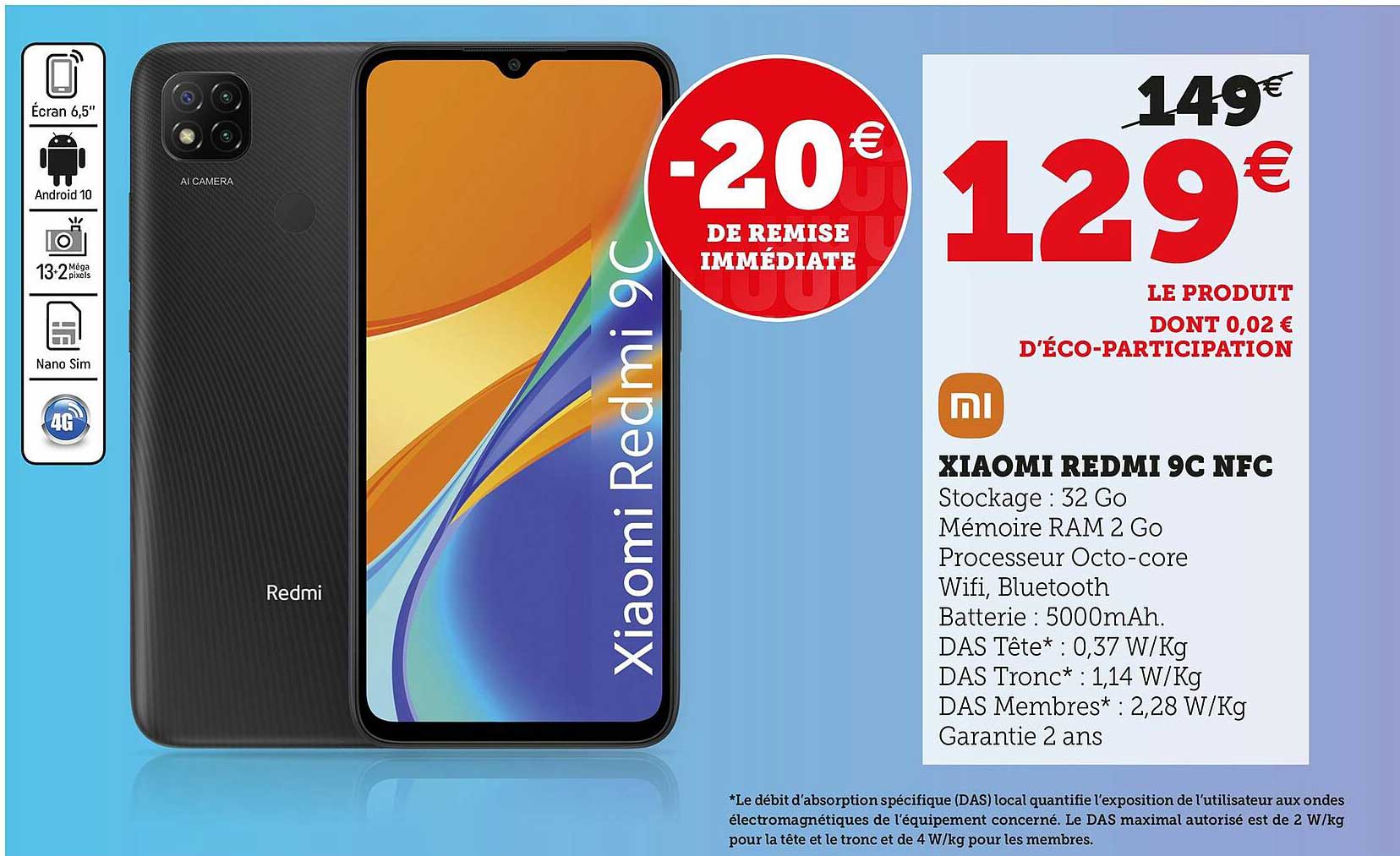 mi xiaomi redmi 9c nfc