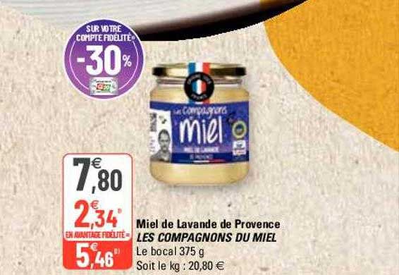 miel de lavande de provence les compagnons du miel