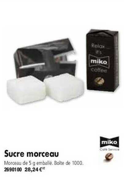 miko sucre morceau