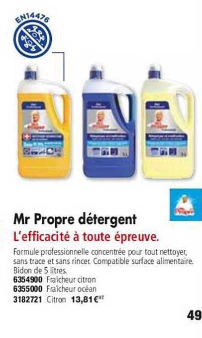 mr propre détergent mr propre