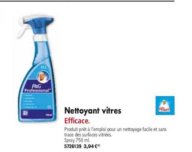 nettoyant vitres mr propre