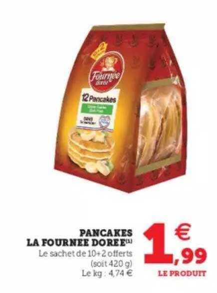 pancakes la fournee doree