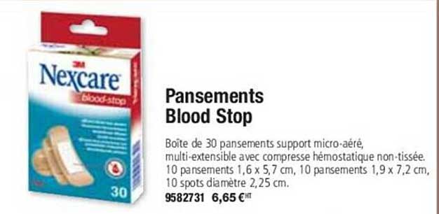 pansements blood stop