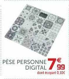 pèse personne digital