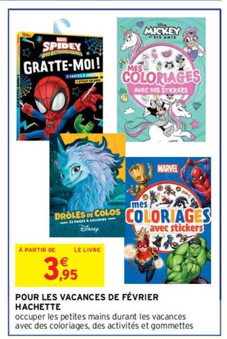 pour les vacances de février hachette