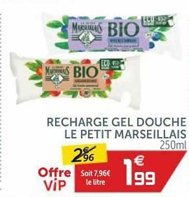 Recharge Gel Douche Le Petit Marseillais