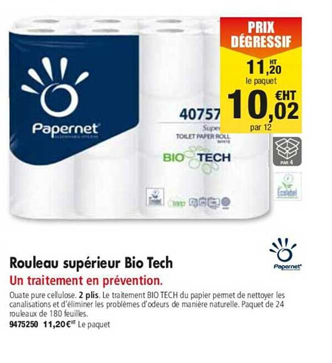 rouleau supérieur bio tech un traitement en prévention