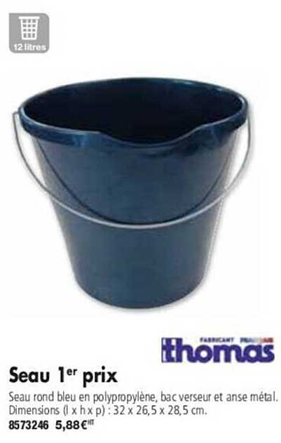 seau 1er prix thomas