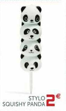 stylo squishy panda